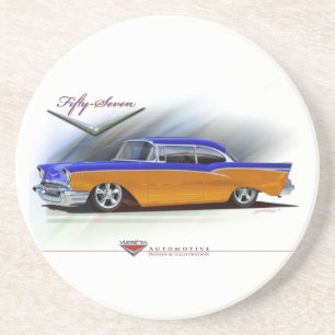 Posavasos De Arenisca 57 chevy