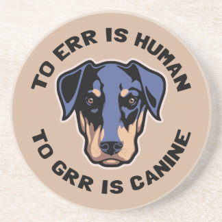 Posavasos De Arenisca A Grr es canino