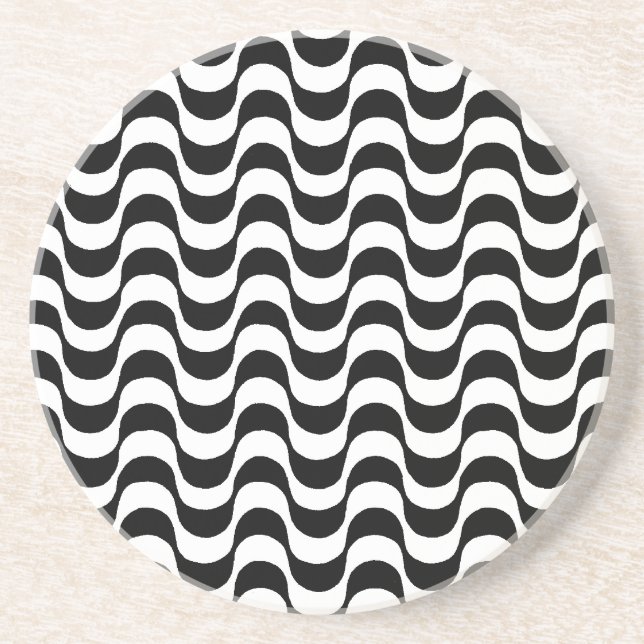 Posavasos De Arenisca Accesorio de barra de Copacabana (Frente)