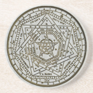 Posavasos De Arenisca aemeth del dei del sigillum