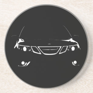 Posavasos De Arenisca Aero- práctico de costa de Saab 9-3