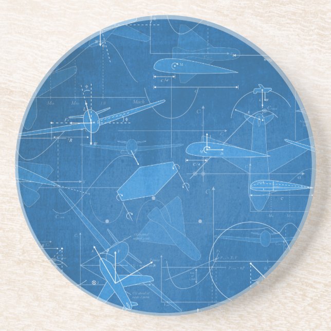 Posavasos De Arenisca Aerodinámica (Frente)