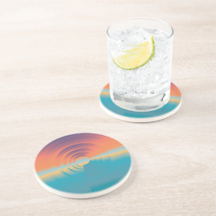 Posavasos De Arenisca agua y horizonte