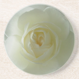 Posavasos De Arenisca Alas de rosa blanca Regalos de Rosa soleado Keepsa