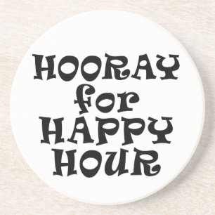 Posavasos De Arenisca Aleluya por Coaster de Happy Hour