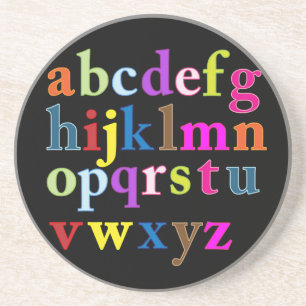 Posavasos De Arenisca Alfabeto