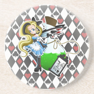 Posavasos De Arenisca Alice Fairy Me Anime Coaster