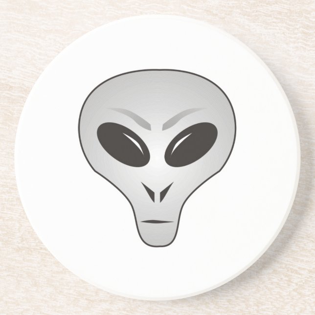 Posavasos De Arenisca Alien (Frente)