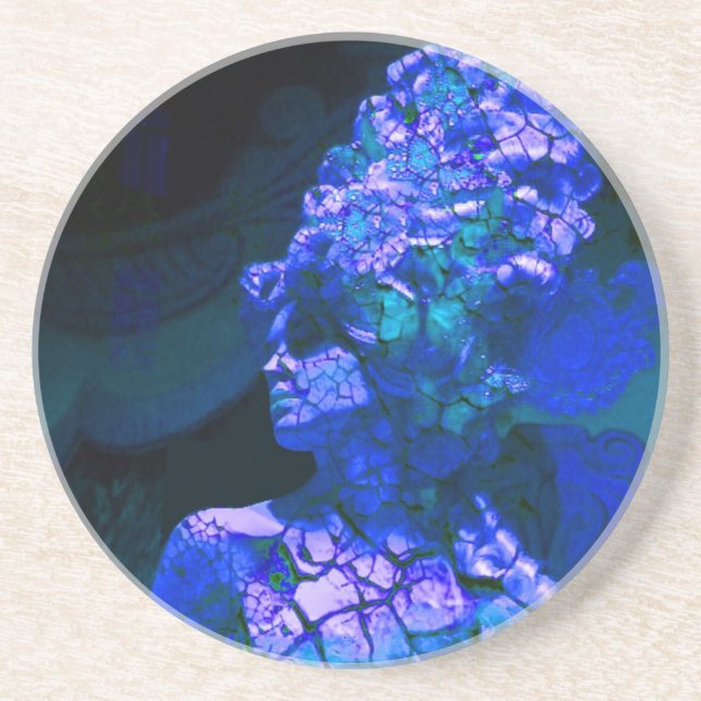 Posavasos De Arenisca Alien World (Frente)