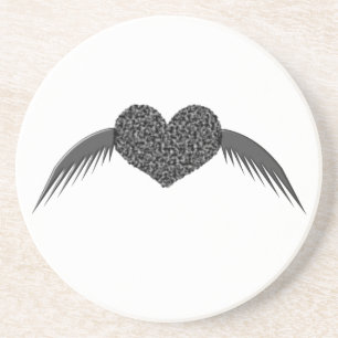 Posavasos De Arenisca Amas góticas del corazón del amor