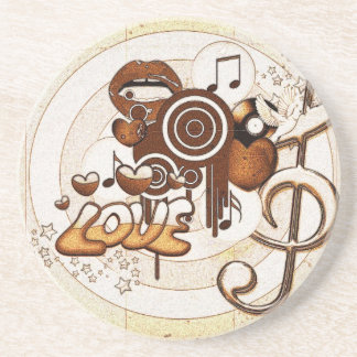 Posavasos De Arenisca Amor