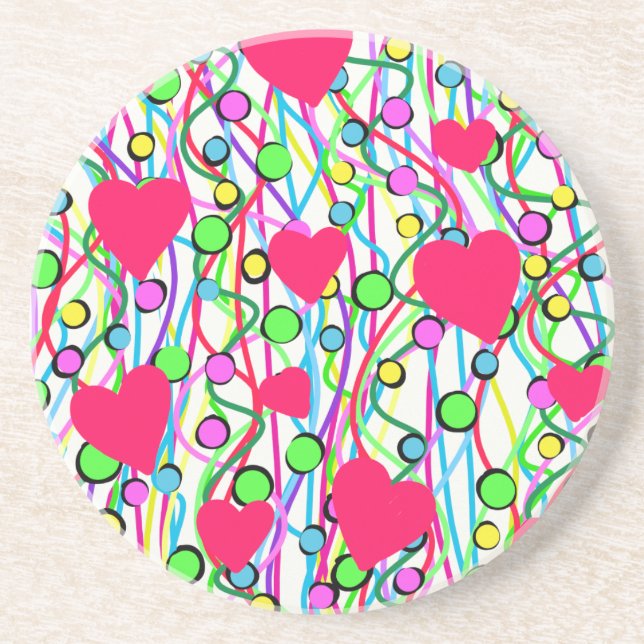 Posavasos De Arenisca Amor (Frente)