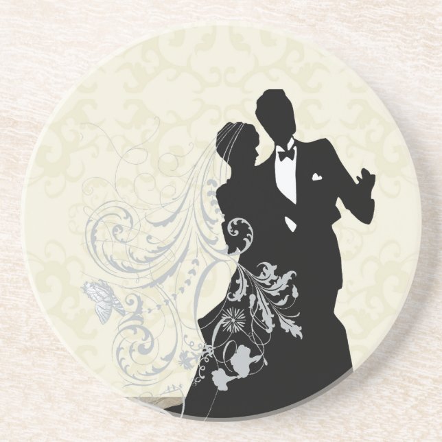Posavasos De Arenisca amor eterno (Frente)