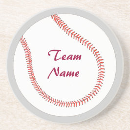 Posavasos De Arenisca Añada los prácticos de costa conocidos del béisbol