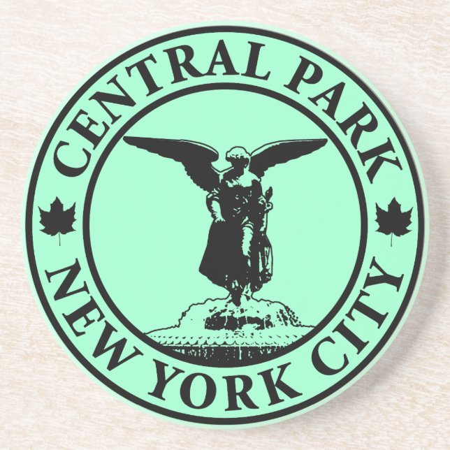 Posavasos De Arenisca Ángel del Central Park (Frente)