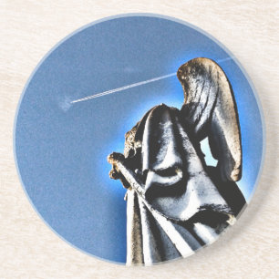 Posavasos De Arenisca Ángel y el contraste