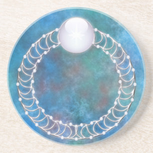 Posavasos De Arenisca Anillo de la montaña rusa del agua