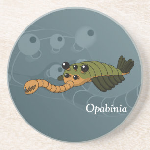 Posavasos De Arenisca Animal prehistórico de Opabinia-
