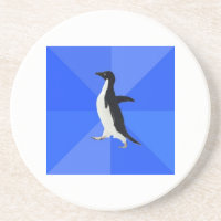 Animal social torpe Meme del consejo del pingüino