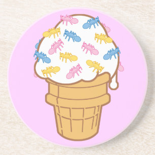 Posavasos De Arenisca Ant Ice Cream