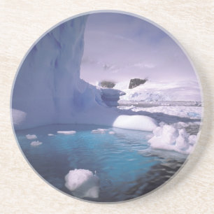 Posavasos De Arenisca Antártida. Paisajes de hielo antártico 2