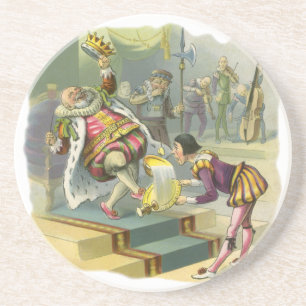 Posavasos De Arenisca Antigua Rima Infantil Poema Canción Old King Cole
