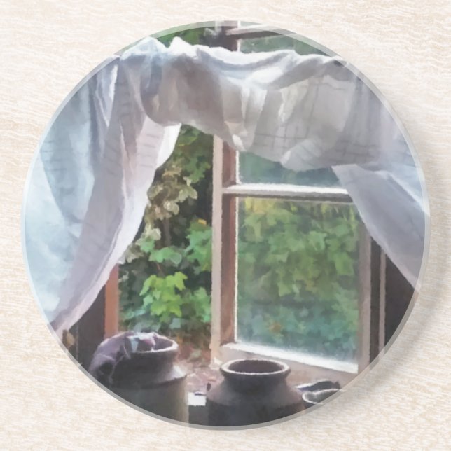 POSAVASOS DE ARENISCA ANTIGUO INGLATERRA (Frente)