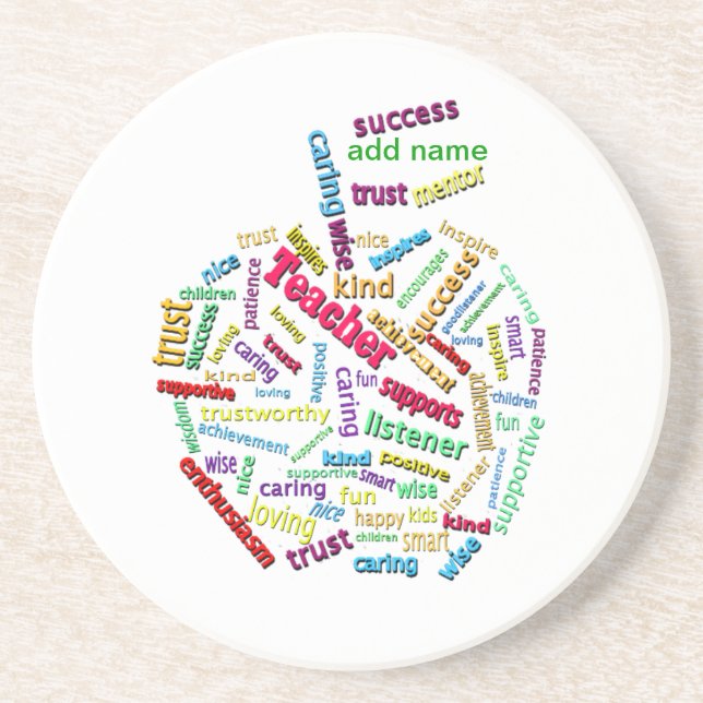 Posavasos De Arenisca Apple modifica para requisitos particulares añade (Frente)