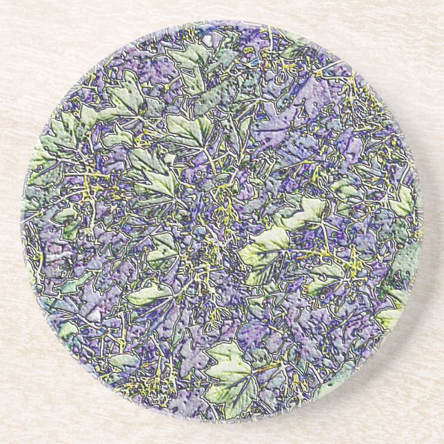 POSAVASOS DE ARENISCA ÁRBOLES (Frente)