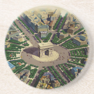 Posavasos De Arenisca Arco de Triomphe París