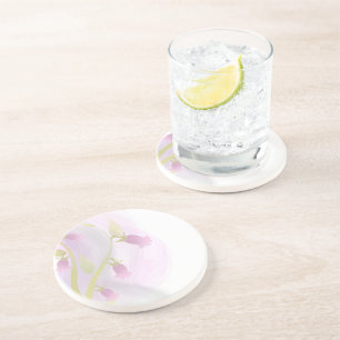 Posavasos De Arenisca Aroma de piedra arenisca de color rosa pálido