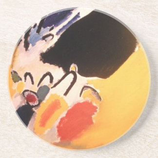 Posavasos De Arenisca Arte abstracto de Kandinsky