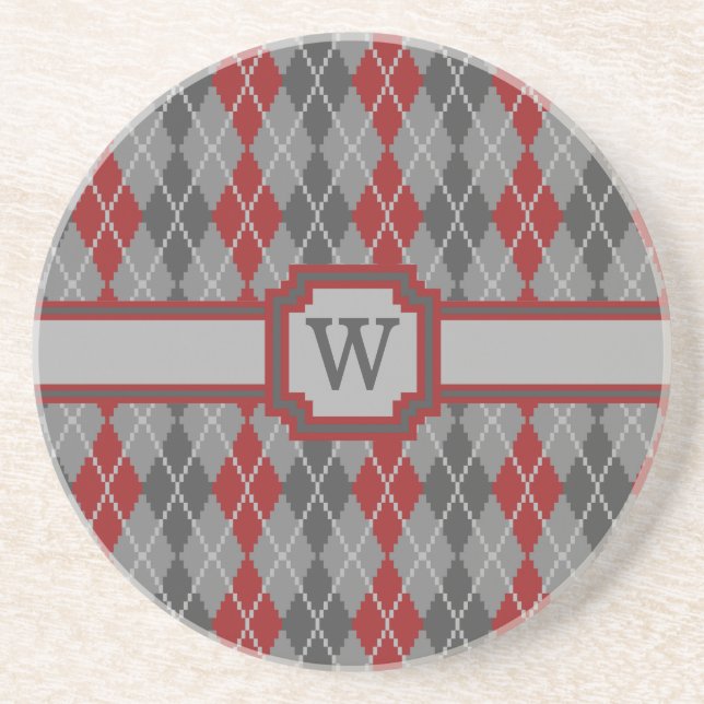 Posavasos De Arenisca Ashes and Embers Argyle Sandstone Coaster (Frente)