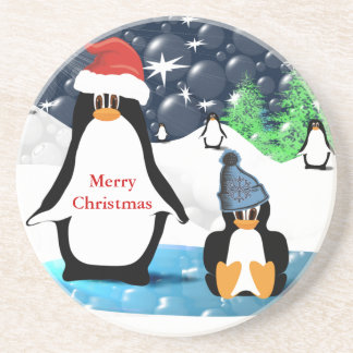 Posavasos De Arenisca Astras de pingüino