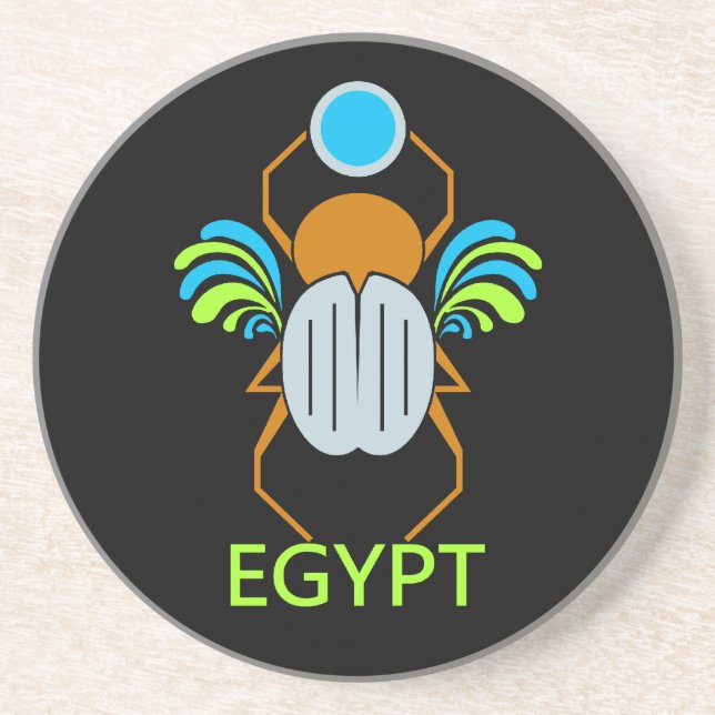 Posavasos De Arenisca Atarador de EGIPTO (Frente)