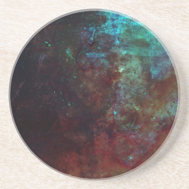 Posavasos De Arenisca Atardecer en resumen (Frente)