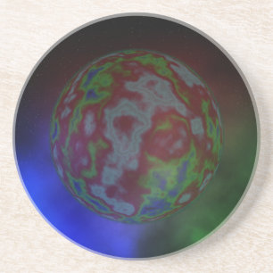 Posavasos De Arenisca Aura De Un Planeta,