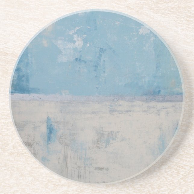 Posavasos De Arenisca Aura plateada (Frente)