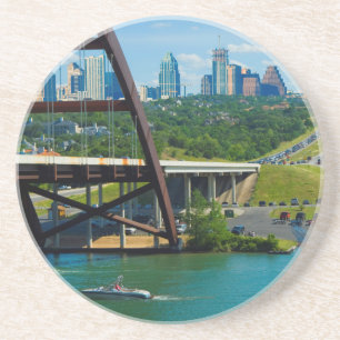 Posavasos De Arenisca Austin, Texas desde el puente 360