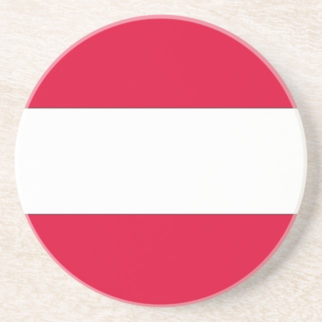 Posavasos De Arenisca Austrian Flag (Frente)