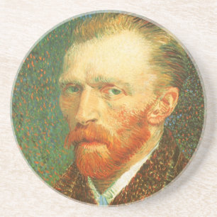 Posavasos De Arenisca Autoretrato de Vincent van Gogh
