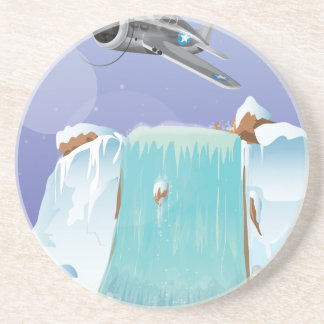 Posavasos De Arenisca Aventura Ártica