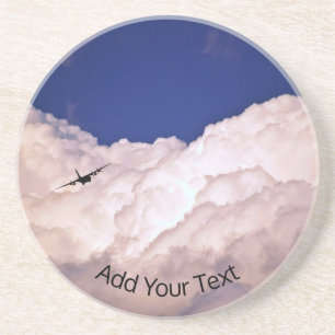 Posavasos De Arenisca Avión de transporte militar por Shirley Taylor