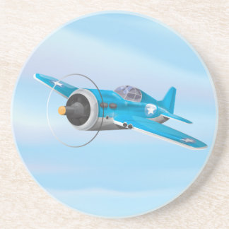 Posavasos De Arenisca Aviones de combate de la Segunda Guerra Mundial