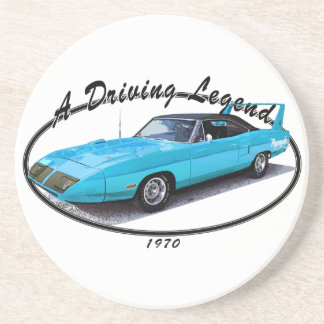 Posavasos De Arenisca Azul 1970 de Superbird