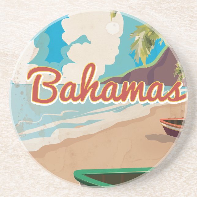 Posavasos De Arenisca Bahamas (Frente)