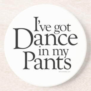 Posavasos De Arenisca Bailar en mis pantalones