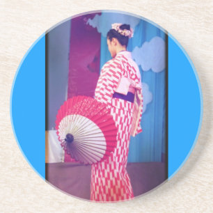 Posavasos De Arenisca Baile Geisha