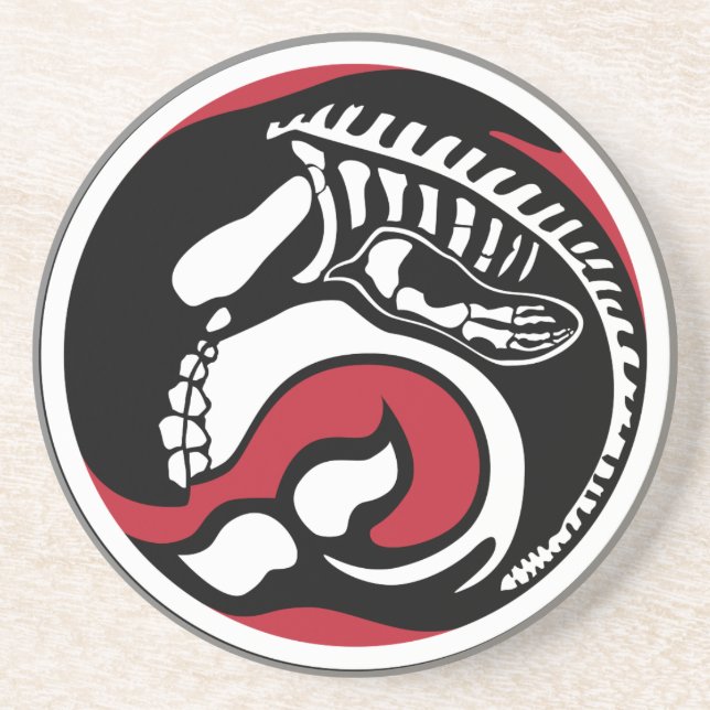 Posavasos De Arenisca ballena (Frente)