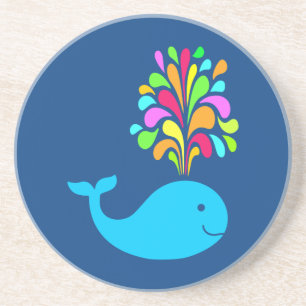 Posavasos De Arenisca Ballena divertida